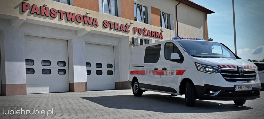 Nowy samochód hrubieszowskich strażaków