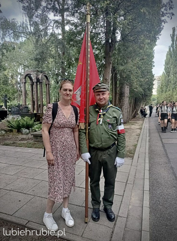 Harcerze uczcili powstańców w Warszawie