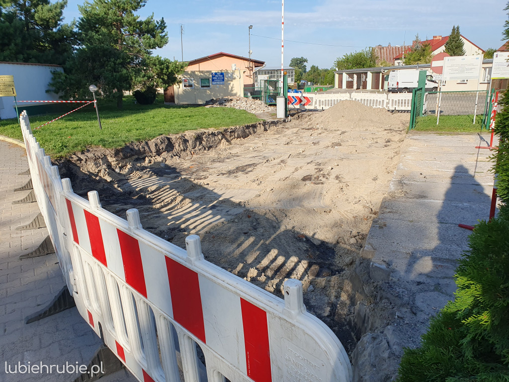 Hrubieszów: Remont wjazdu do PGKiM