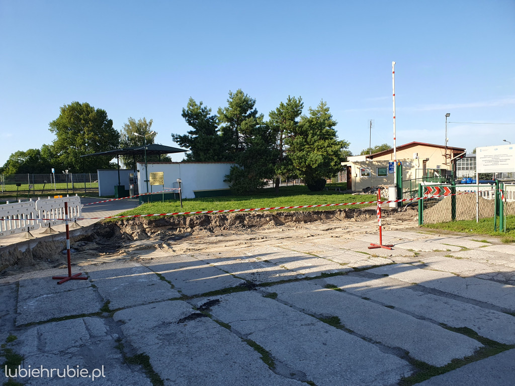 Hrubieszów: Remont wjazdu do PGKiM