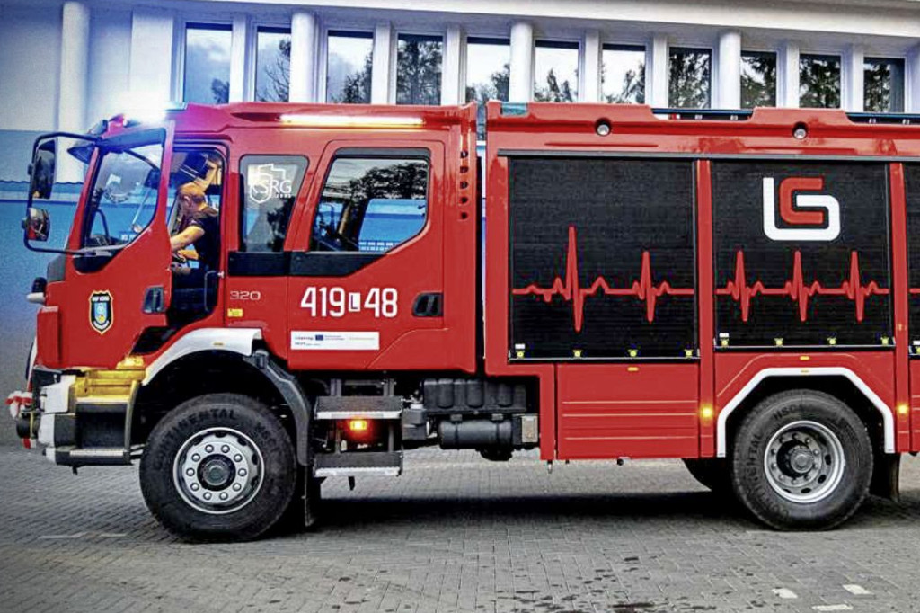 Nowy wóz strażacki OSP Trzeszczany