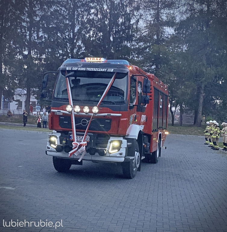 Nowy wóz strażacki OSP Trzeszczany