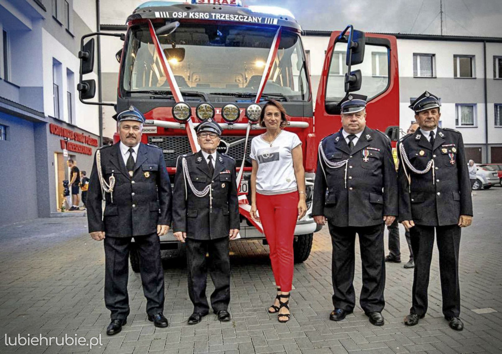 Nowy wóz strażacki OSP Trzeszczany