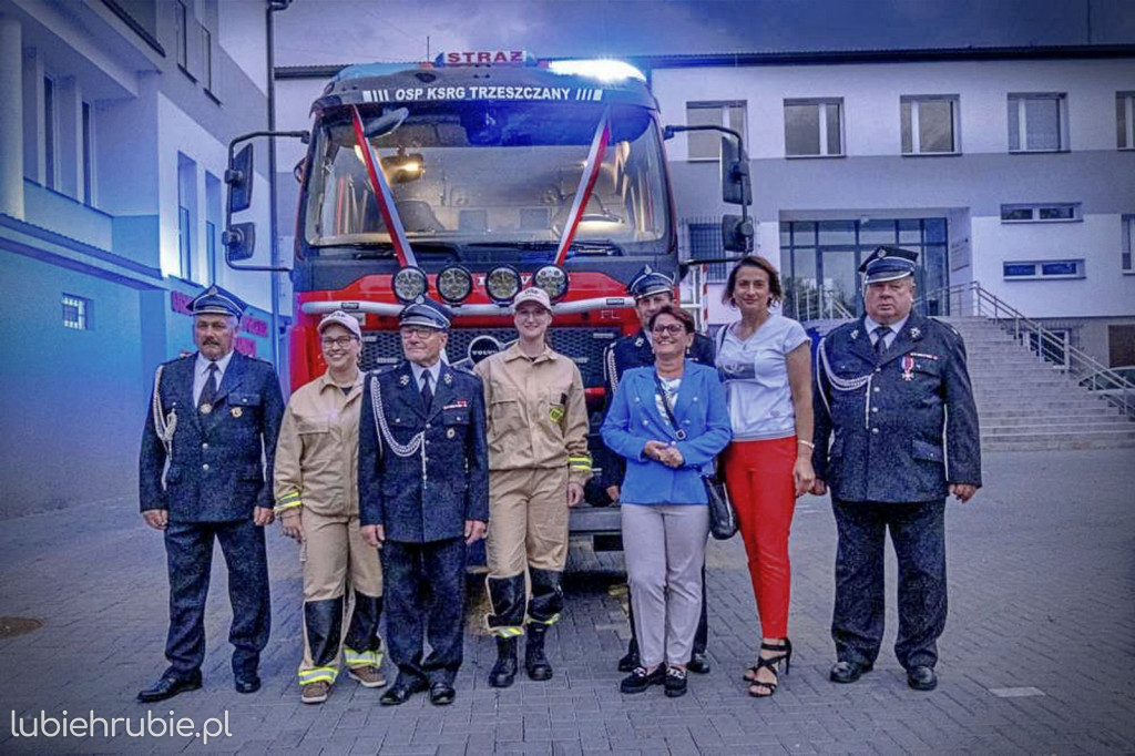 Nowy wóz strażacki OSP Trzeszczany