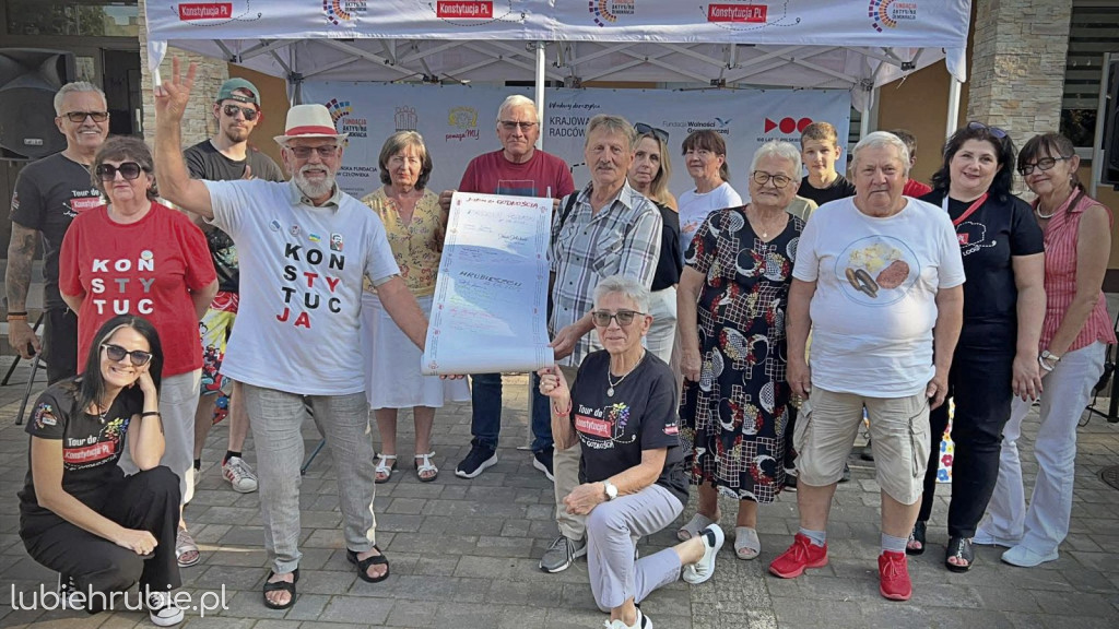 Tour de Konstytucja w Hrubieszowie