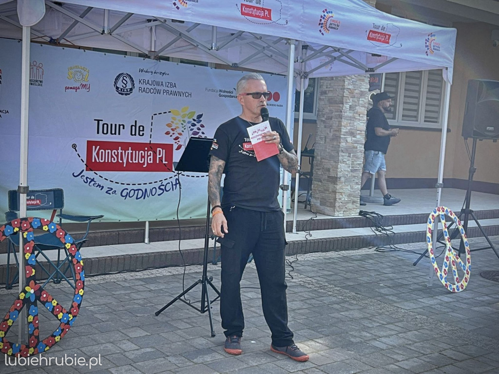 Tour de Konstytucja w Hrubieszowie