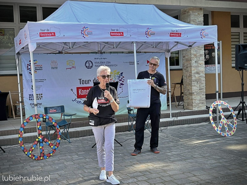 Tour de Konstytucja w Hrubieszowie