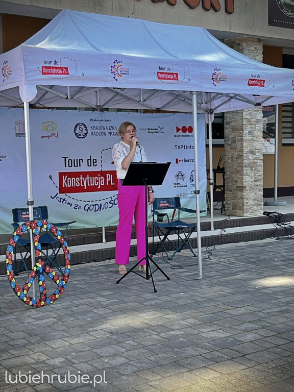 Tour de Konstytucja w Hrubieszowie
