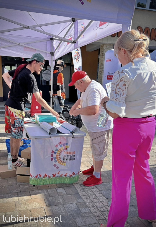 Tour de Konstytucja w Hrubieszowie