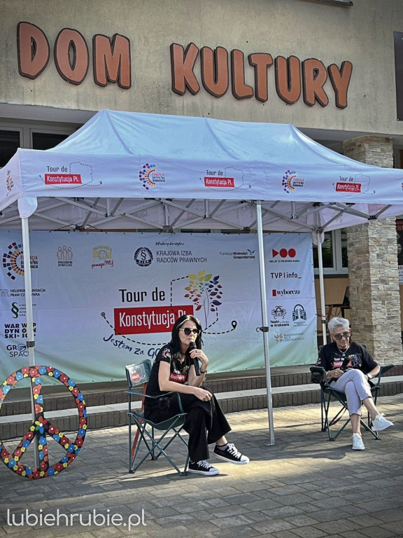 Tour de Konstytucja w Hrubieszowie
