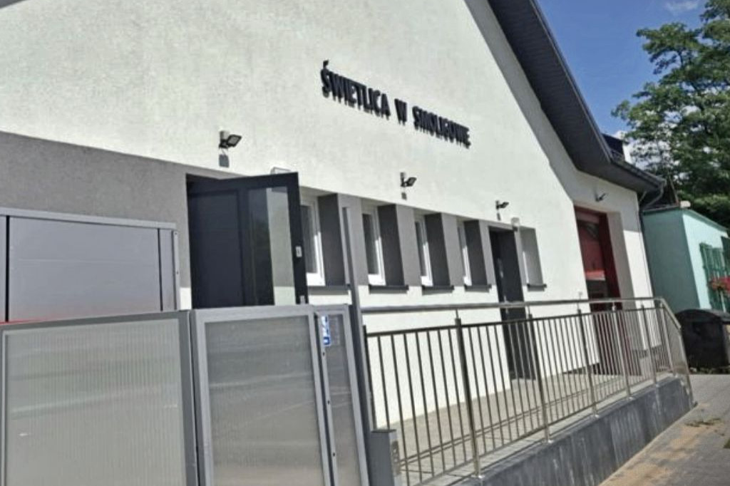 Przebudowana świetlica w Smoligowie
