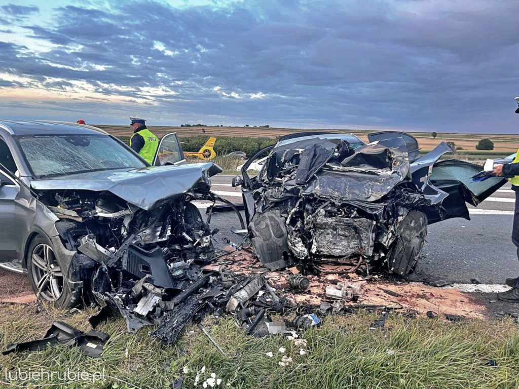 Śmiertelny wypadek na DK 17