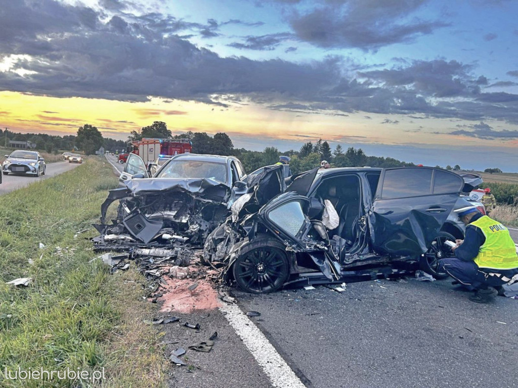 Śmiertelny wypadek na DK 17
