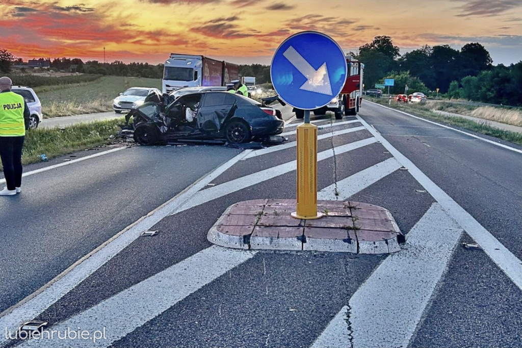 Śmiertelny wypadek na DK 17