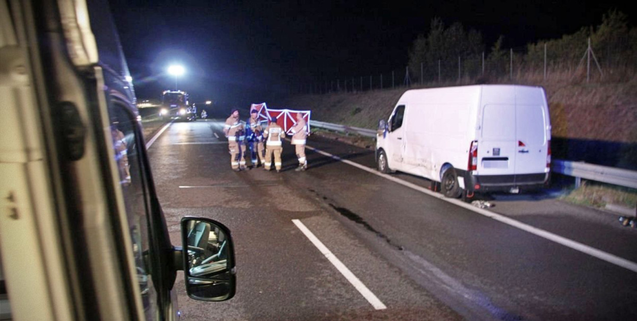 Tragiczny wypadek na S17