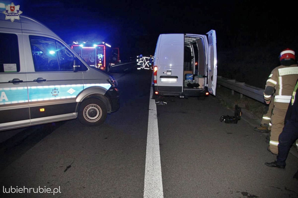 Tragiczny wypadek na S17