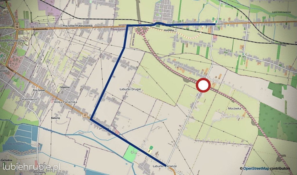 Budowa S17 Zamość Wschód - Zamość Południe