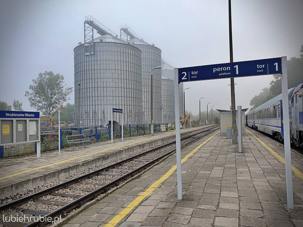 Tu był dworzec PKP