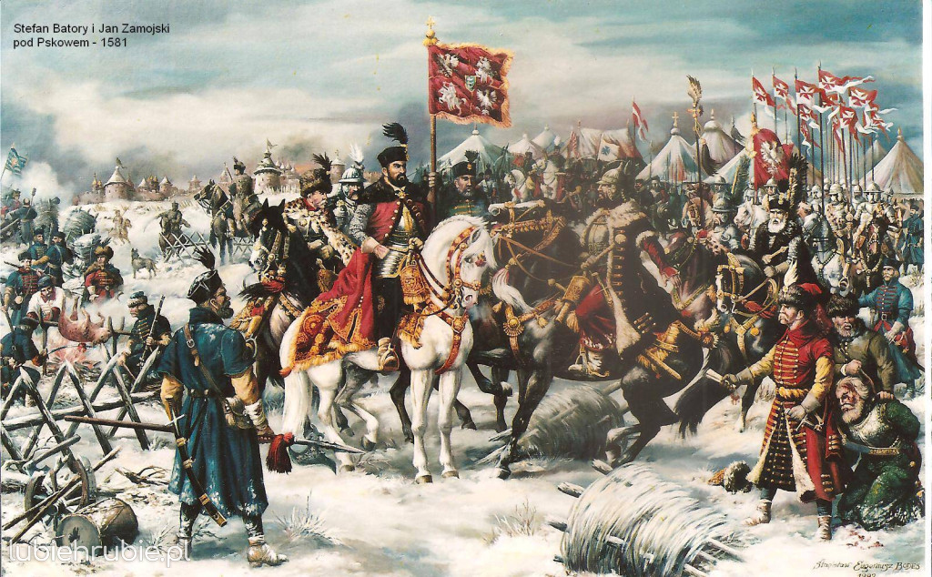 Stanisław Eugeniusz Bodes - Pod Pskowem – 1581