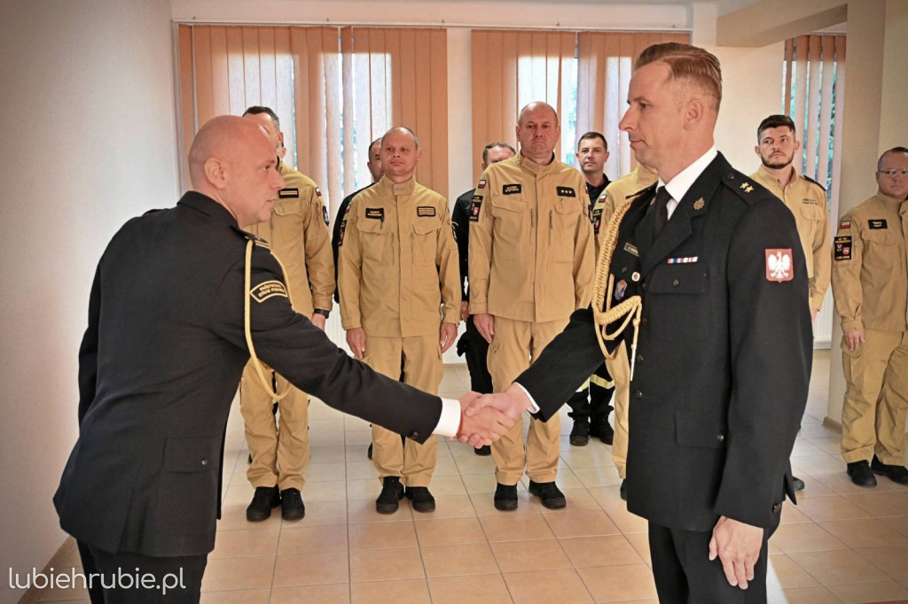 Uroczyste ślubowanie strażaków
