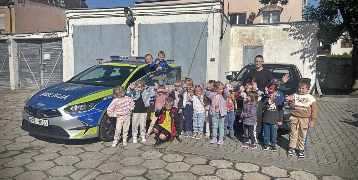 Hrubieszów: Policjanci i dzieci