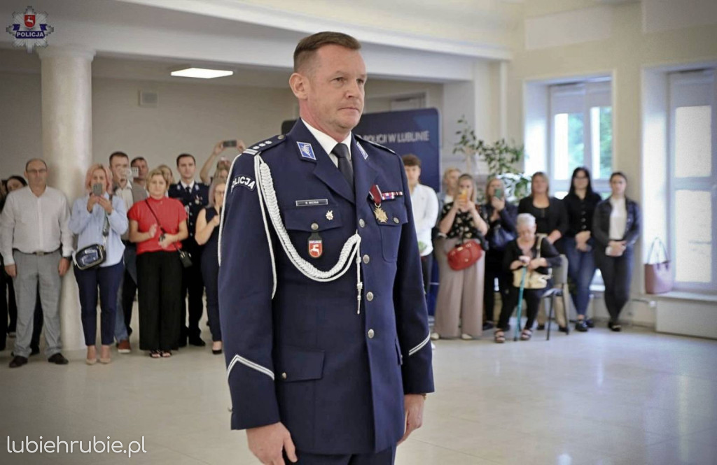 Ślubowanie nowych policjantów