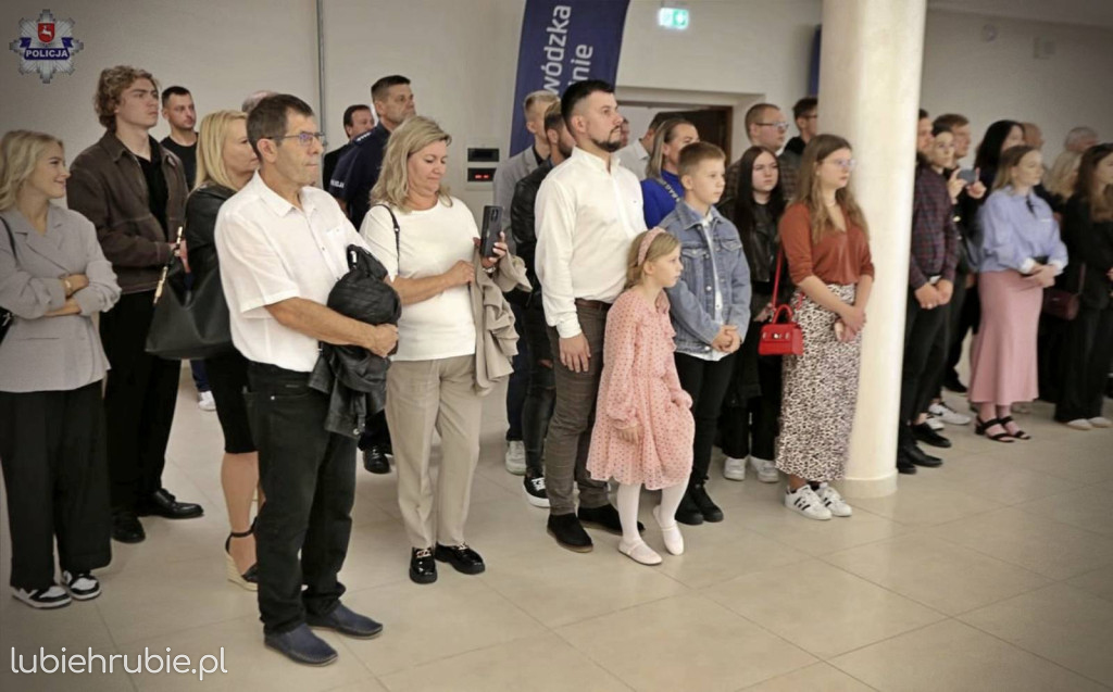 Ślubowanie nowych policjantów