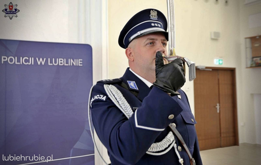 Ślubowanie nowych policjantów