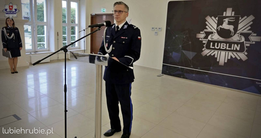 Ślubowanie nowych policjantów