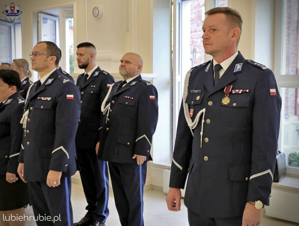 Ślubowanie nowych policjantów