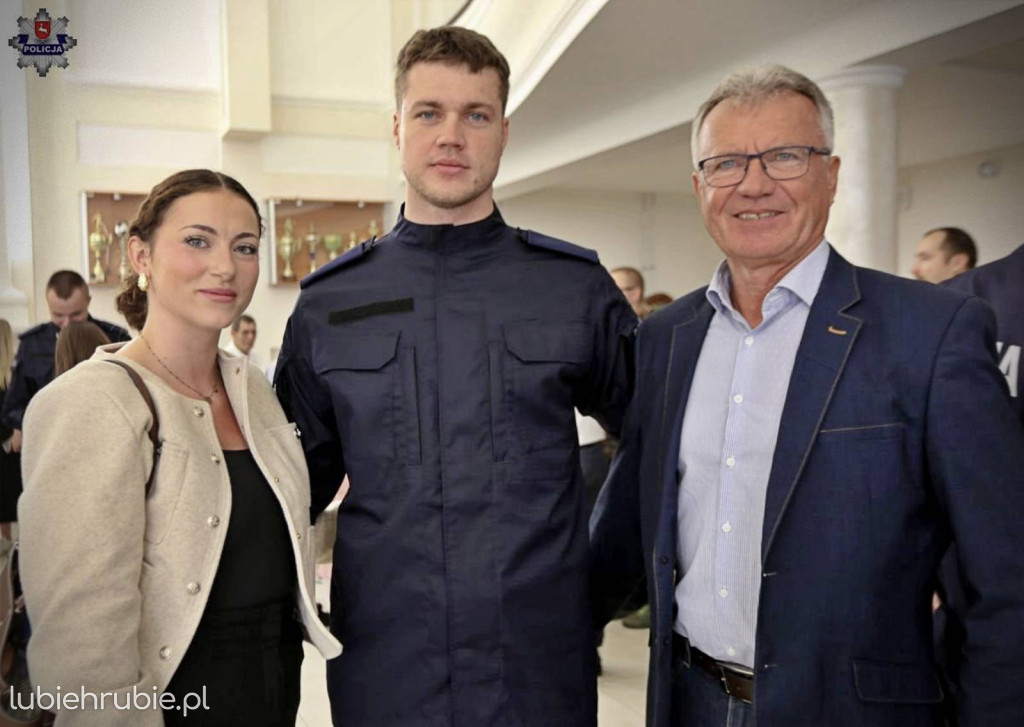 Ślubowanie nowych policjantów