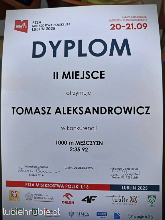Olchowska i Aleksandrowicz wicemistrzami Polski