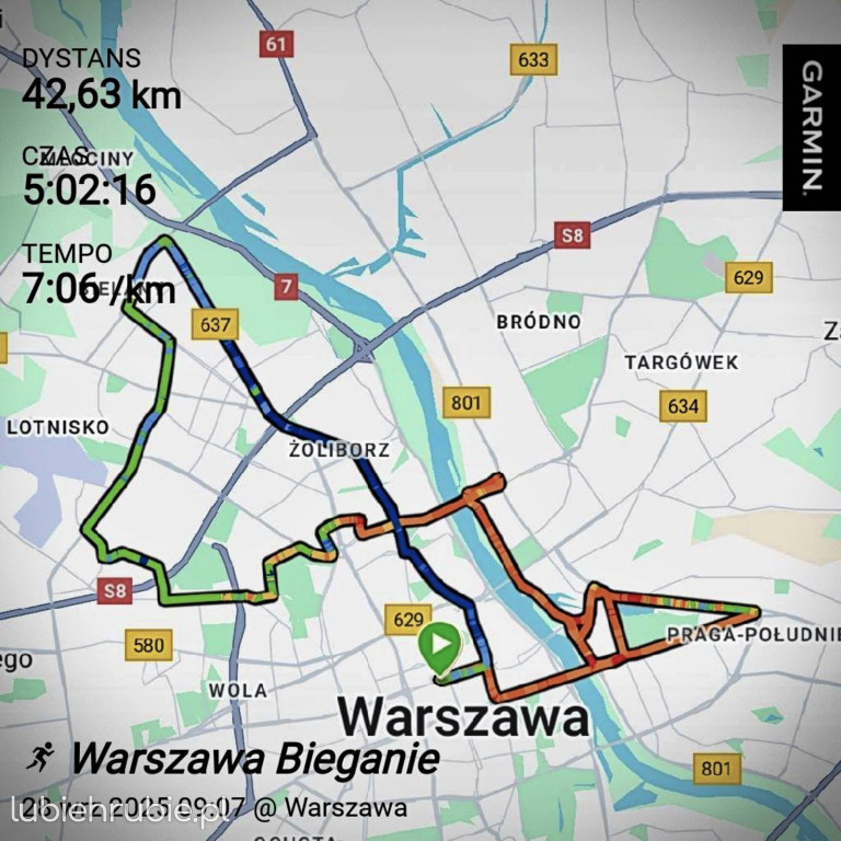 Hrubieszowscy biegacze w Maratonie Warszawskim