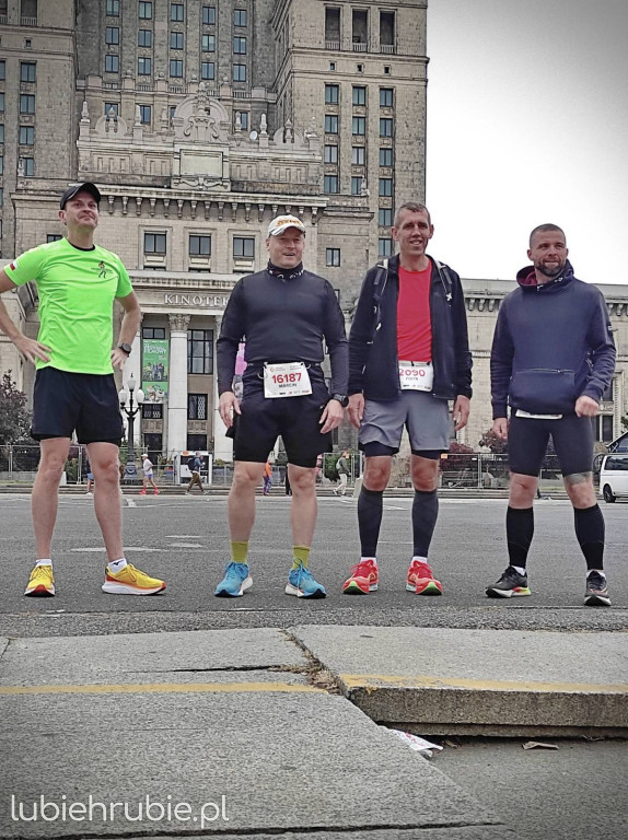 Hrubieszowscy biegacze w Maratonie Warszawskim