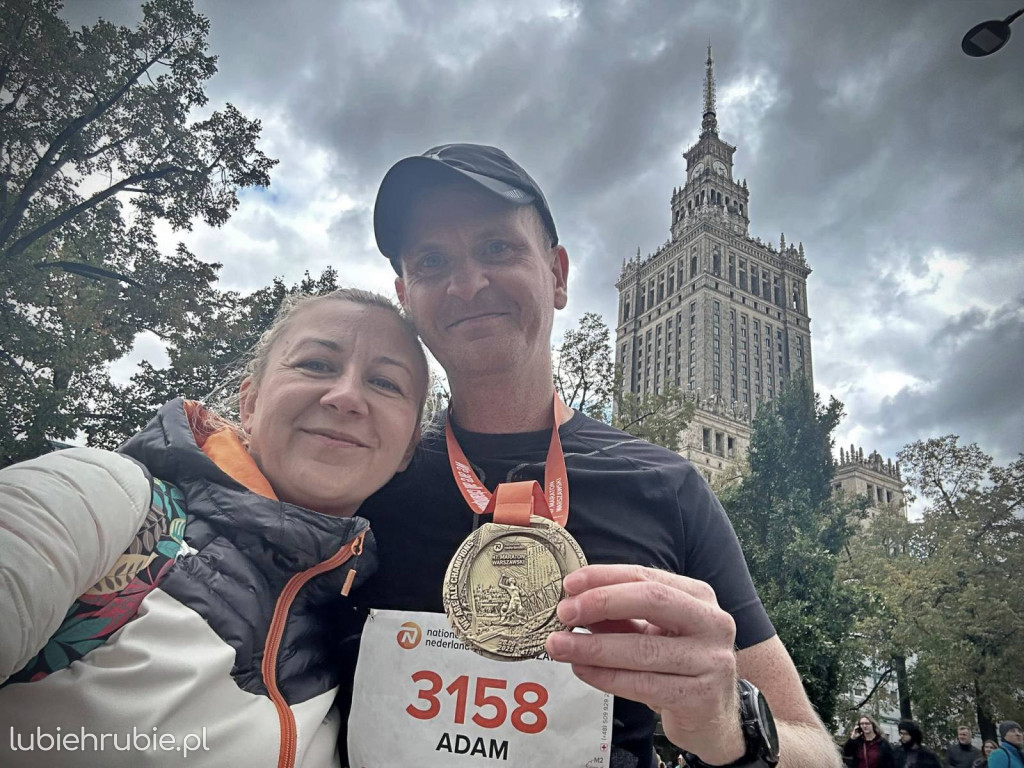 Hrubieszowscy biegacze w Maratonie Warszawskim