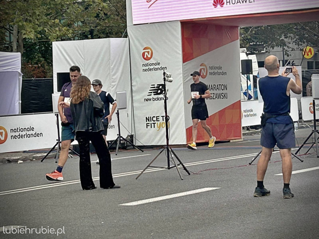 Hrubieszowscy biegacze w Maratonie Warszawskim