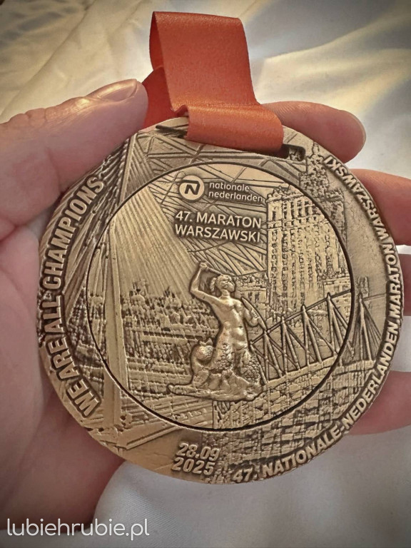 Hrubieszowscy biegacze w Maratonie Warszawskim