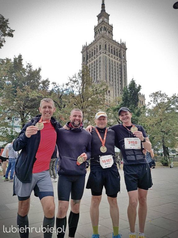 Hrubieszowscy biegacze w Maratonie Warszawskim