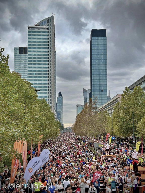 Hrubieszowscy biegacze w Maratonie Warszawskim