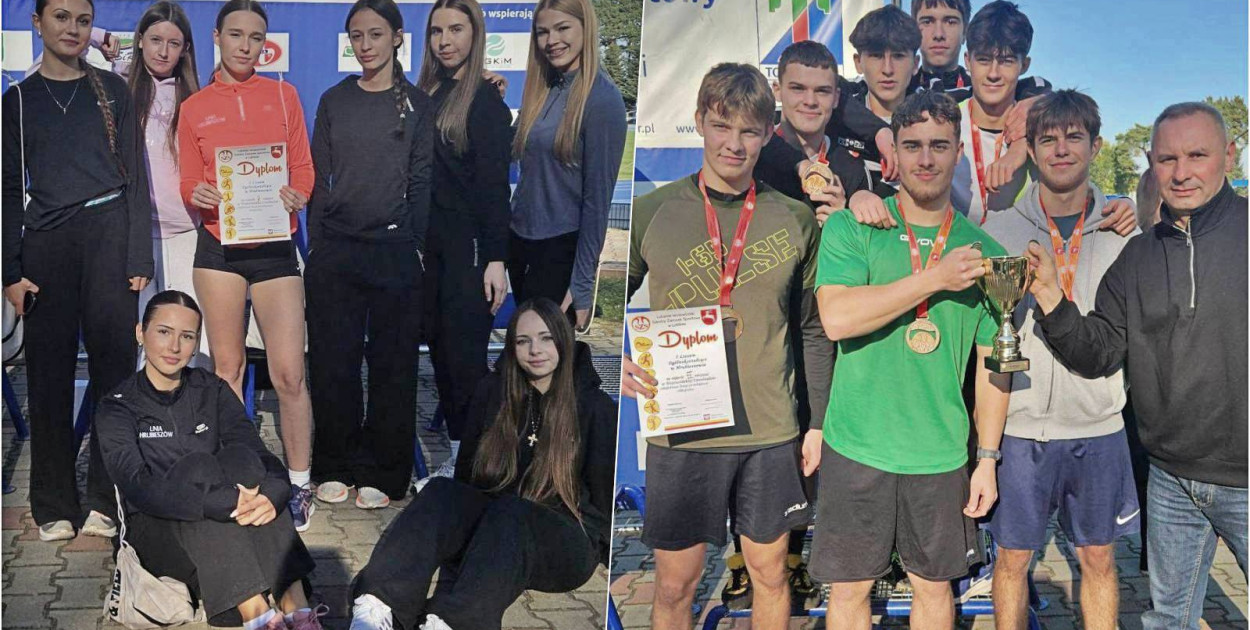 Staszic na podium w sztafecie przełajowej