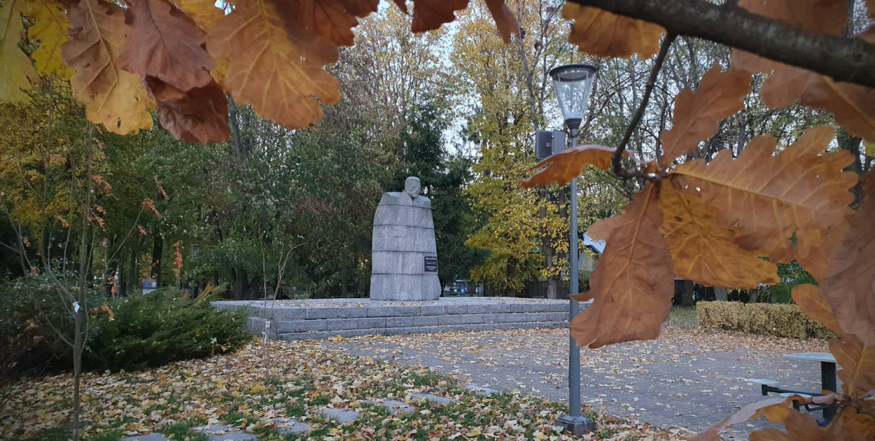 Jesień w parku Solidarności