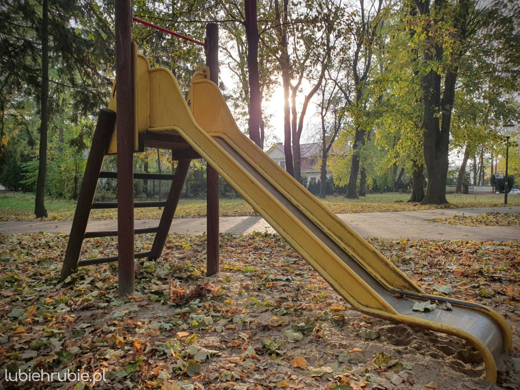 Jesień w parku Solidarności
