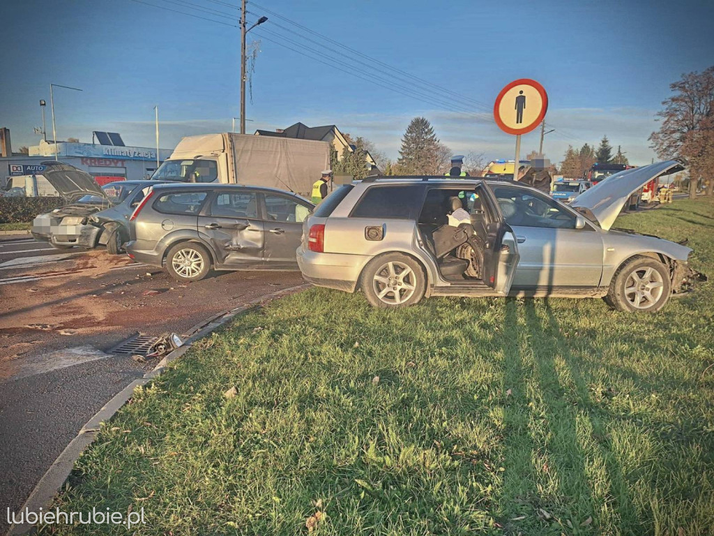 Wypadek na ul. Basaja