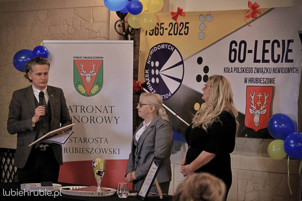 Jubileusz 60-lecia Polskiego Związku Niewidomych w Hrubieszowie