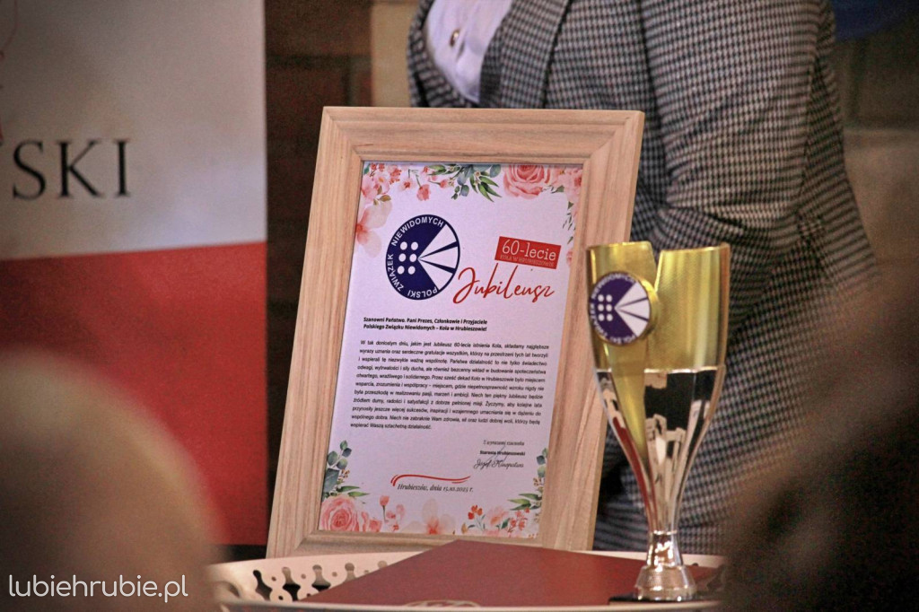 Jubileusz 60-lecia Polskiego Związku Niewidomych w Hrubieszowie