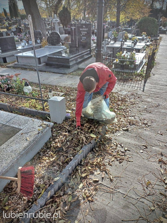 Grób prezesa TG Sokół Hrubieszów uporządkowany