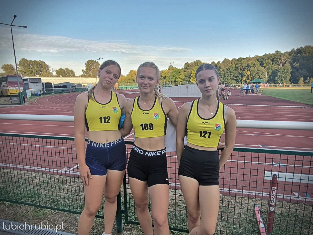 Hrubieszowskie tabele lekkoatletyczne kobiet sezonu letniego 2025
