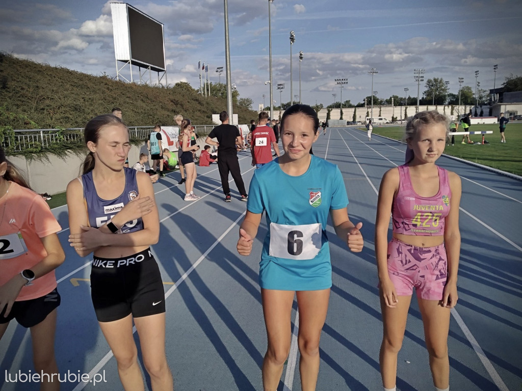 Hrubieszowskie tabele lekkoatletyczne kobiet sezonu letniego 2025
