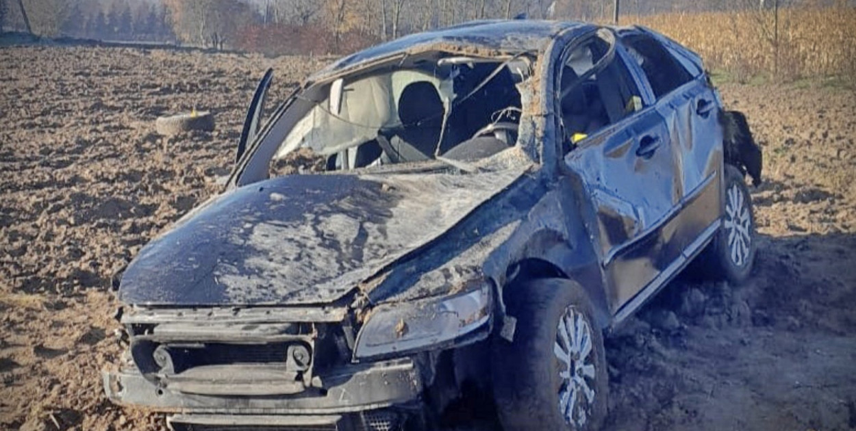 Wypadek koło Krasnegostawu
