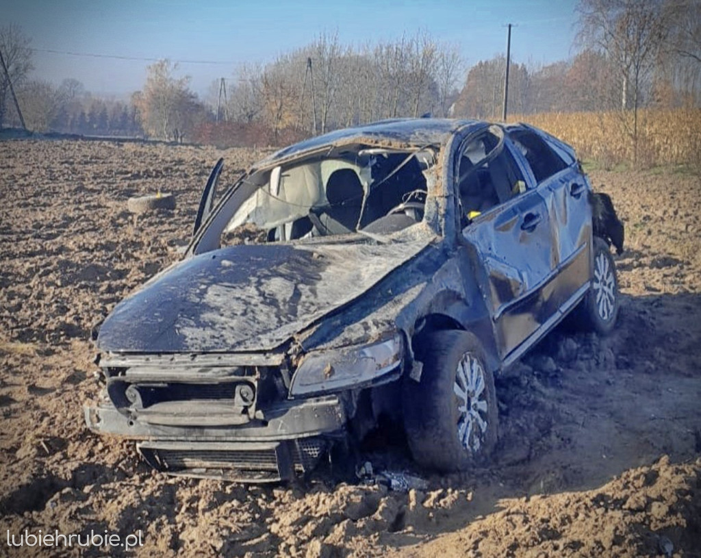 Wypadek koło Krasnegostawu